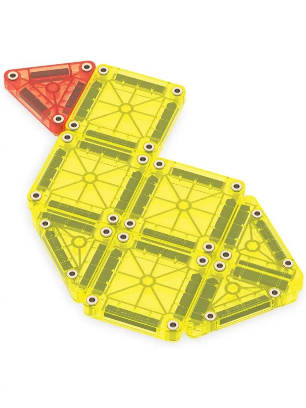 Deluxe 55-Piece Magnetic Building Set - Travel-Friendly Construction Toys